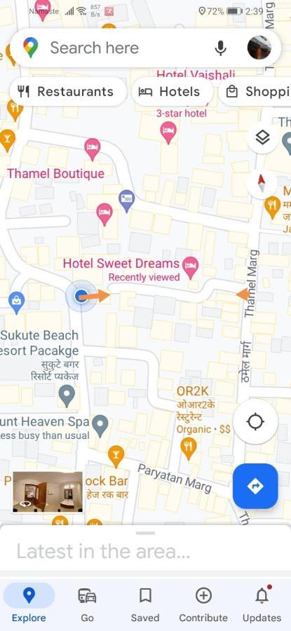 Hotel Sweet Dreams Катманду Екстер'єр фото